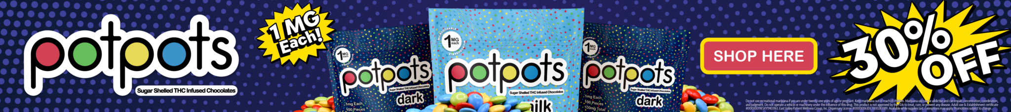 potpots 30% Off at Sol Flower