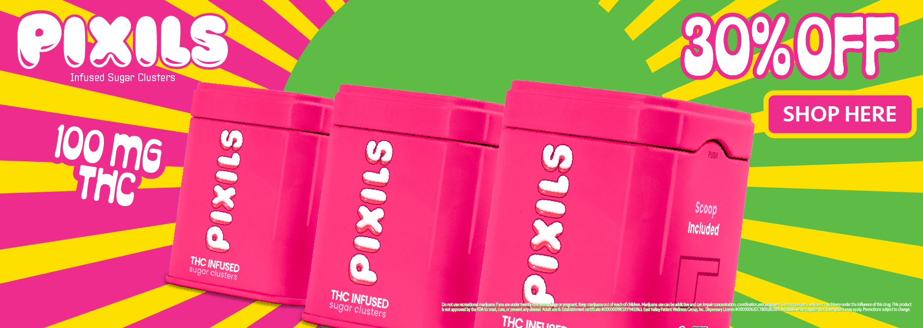 PIXILS 30% Off at Sol Flower