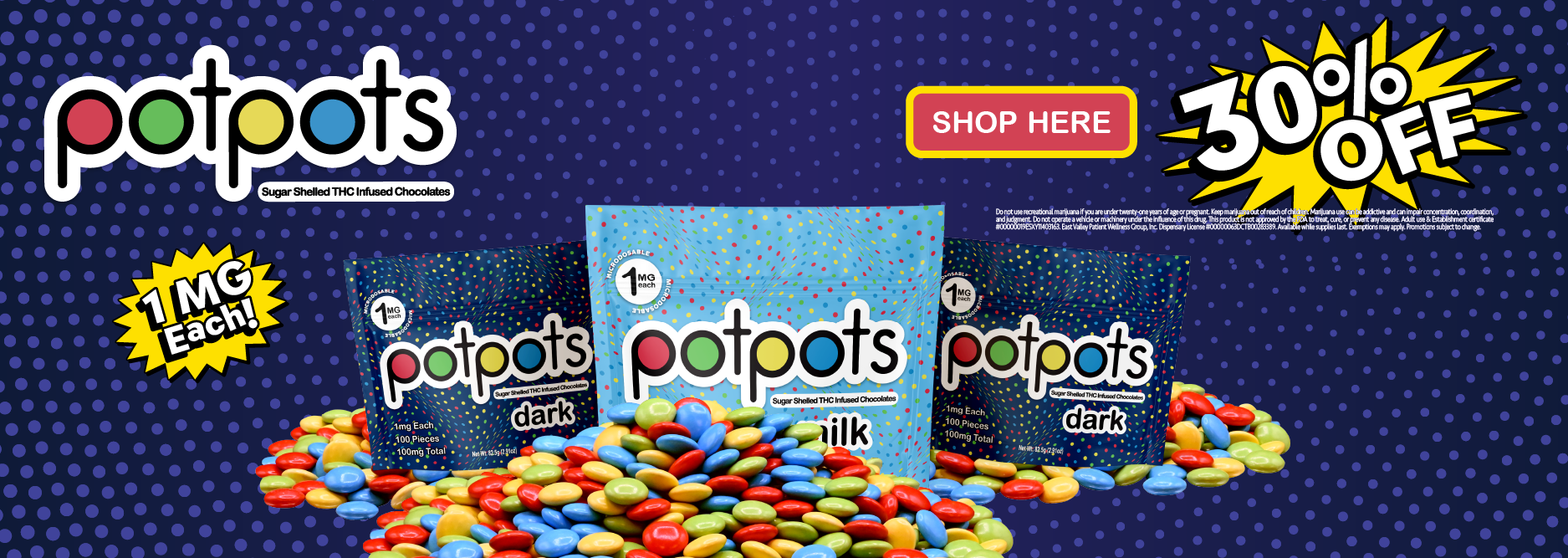 potpots 30% Off at Sol Flower