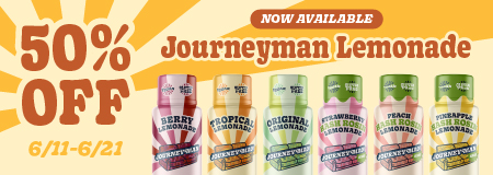 JourneyMan Beverages Now Available at Sol Flower | Get 50% Off JourneyMan 6/11 - 6/21