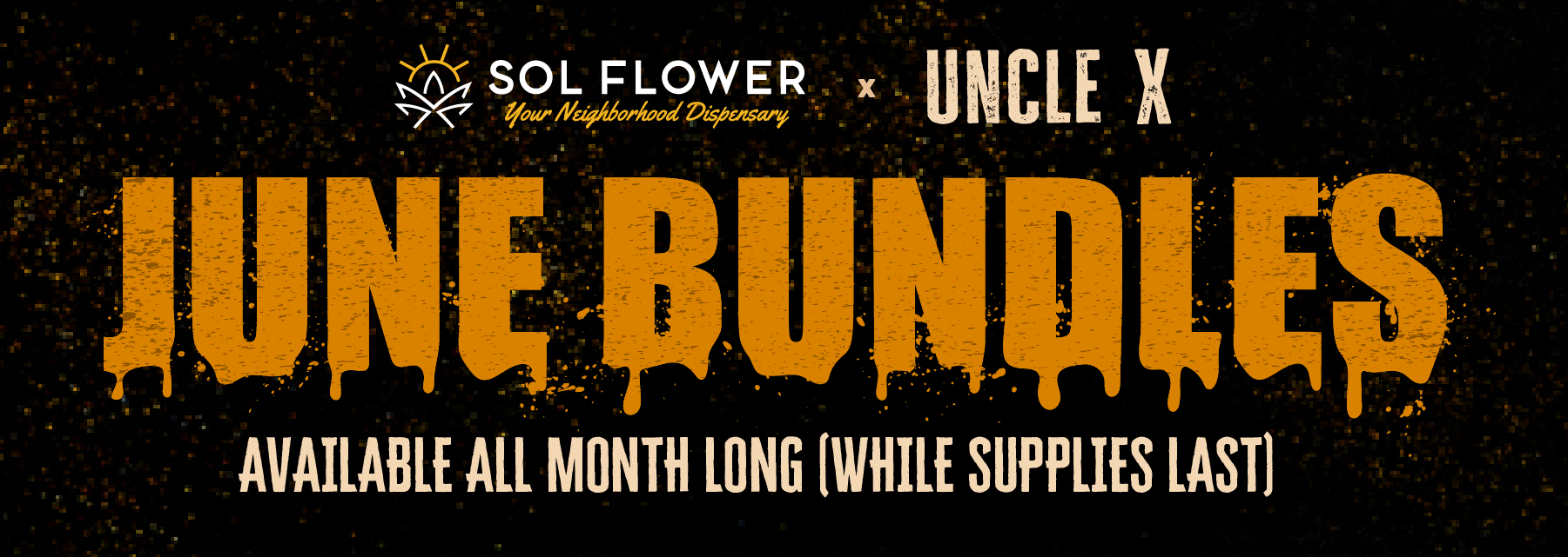 June Bundles at Sol Flower | American Bundle $55 | Cheddar Bundle $65 | Swiss Bundle $60 | Parmesan Bundle $65