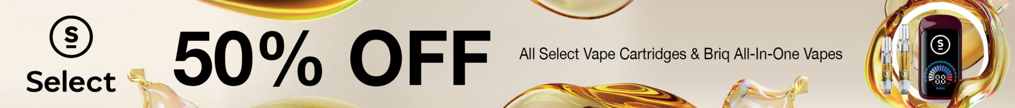 Select 50% Off at Sol Flower